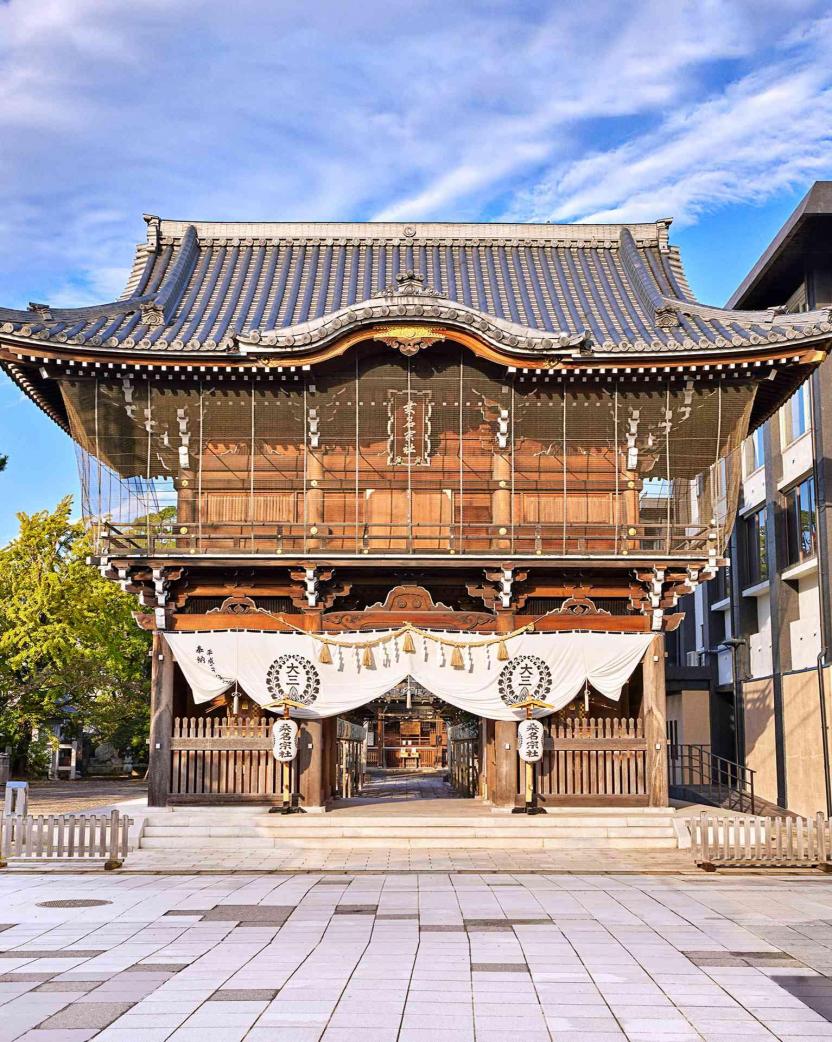 春日神社（桑名宗社）ザカスガ 外観