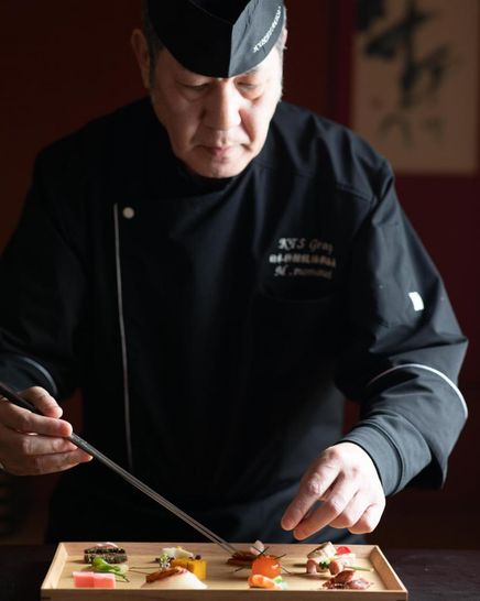 呉竹荘 料理の写真1