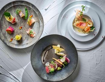 呉竹荘 料理の写真2