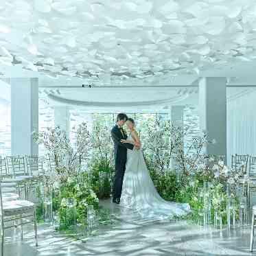 ザ ジャクソン ガーデン(THE JACKSON GARDEN) 挙式会場のスタイルも自由自在。円形スタイルも人気