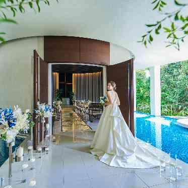 musee yotsuike(ミュゼ四ツ池) 360度水に囲まれたチャペル