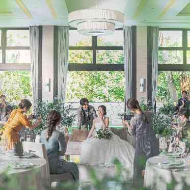 musee yotsuike(ミュゼ四ツ池) 明るく開放的な空間でアットホームなパーティーを