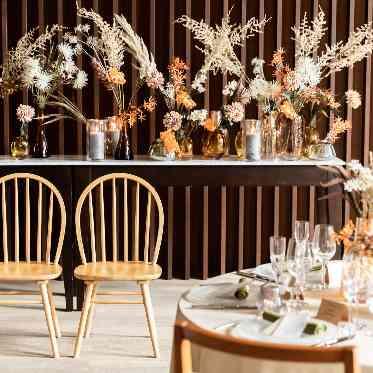 musee yotsuike(ミュゼ四ツ池) 会場内をおふたりらしいコーディネートに