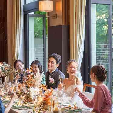 musee yotsuike(ミュゼ四ツ池) おふたりを囲んで距離の近いアットホームなパーティーを