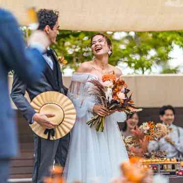 musee yotsuike(ミュゼ四ツ池) 併設の緑豊かなガーデンで会話の弾むパーティーを