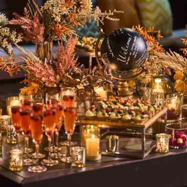 musee yotsuike(ミュゼ四ツ池) ピンチョスフードやデザートブッフェを並べたカジュアルなパーティーを提案可能