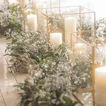 musee yotsuike(ミュゼ四ツ池) 水上チャペルのサイドにも素敵なコーディネートを