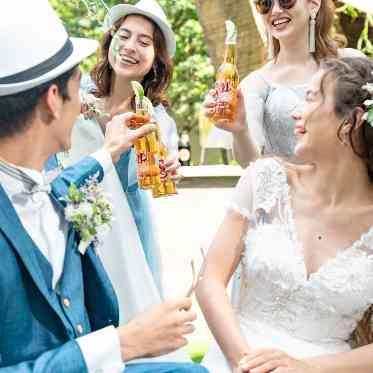 musee yotsuike(ミュゼ四ツ池) ゲストと乾杯をガーデンで!