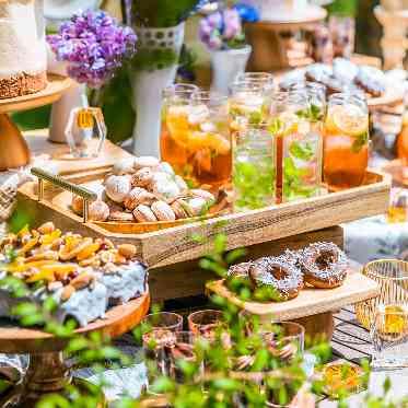 musee yotsuike(ミュゼ四ツ池) デザートブッフェでゲストにおもてなし