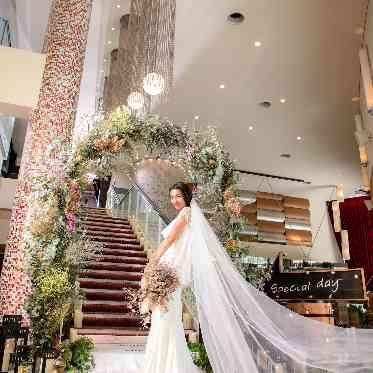 WOLFGANG・PUCK(ウルフギャング・パック) 披露宴会場にある大階段