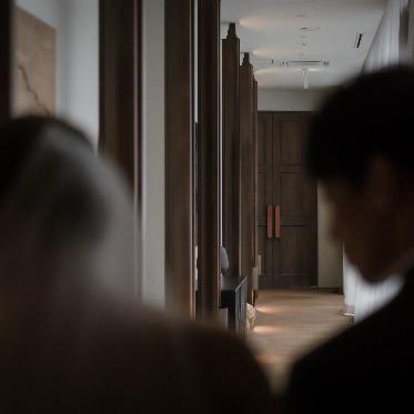 挙式後パーティーへと