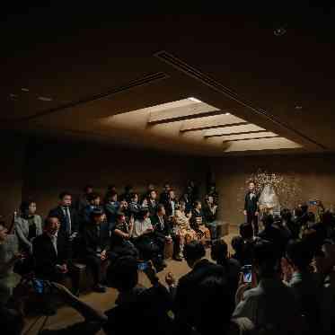 おふたりとゲストが集う空間