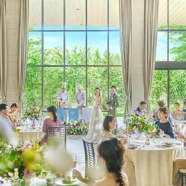 ザ・リバーサイドテラス広島ツリーズスクエア 料理演出も可能でゲストの皆様とアットホームなお時間を過ごせます