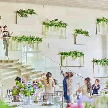 ザ・リバーサイドテラス広島ツリーズスクエア 憧れの階段入場も叶う