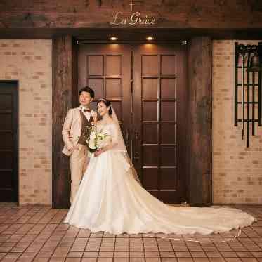 ラグラシュー新郎新婦