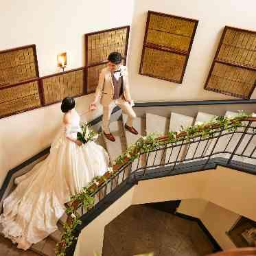 ホテルモントレ銀座 人気のフォトスポットの螺旋階段