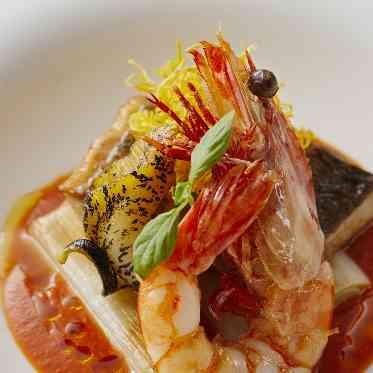 ホテルモントレ銀座 築地からの季節鮮魚と魚介類のパナシェ