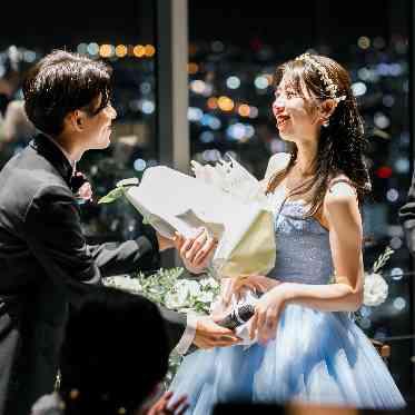 GRADATIONS（グラデーションズ） Real Wedding Story｜花束に託した、深い感謝と愛情