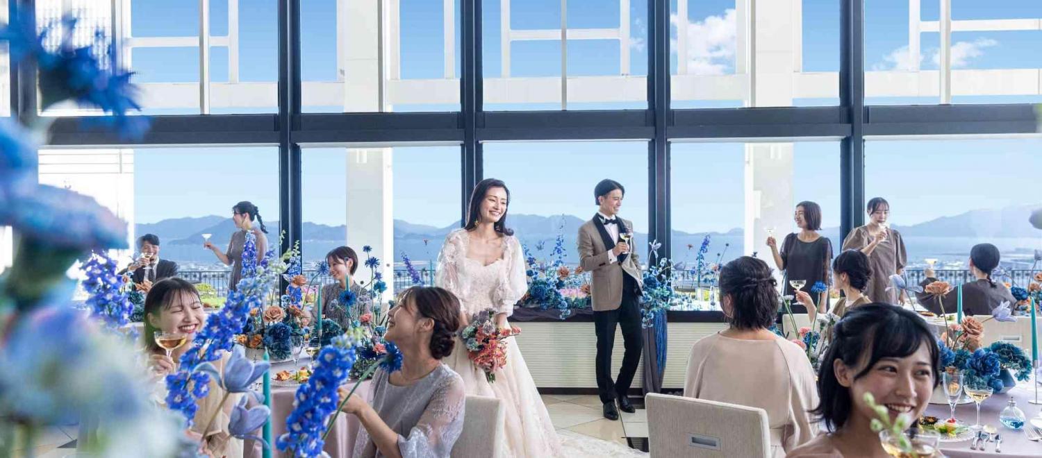 ノートルダム広島/FIVESTAR WEDDING 披露宴会場