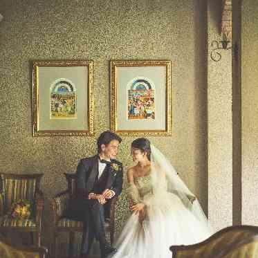 広いウェルカムスペースでゲストをお迎え、ウェルカムグッズでおふたりらしさを演出