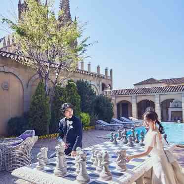 St. ヴァレンタイン福山/FIVESTAR WEDDING 大聖堂ロケーションが素敵!西欧に来たみたいな空間でパーティ♪