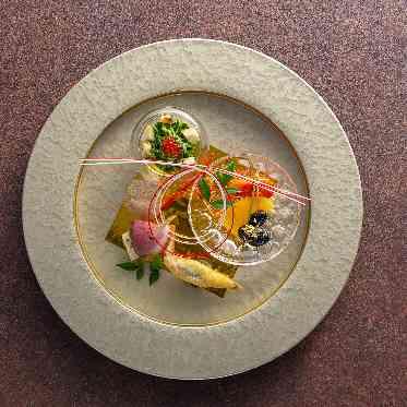 St. ヴァレンタイン福山/FIVESTAR WEDDING なごみの和のコースはご親族様にご好評です。