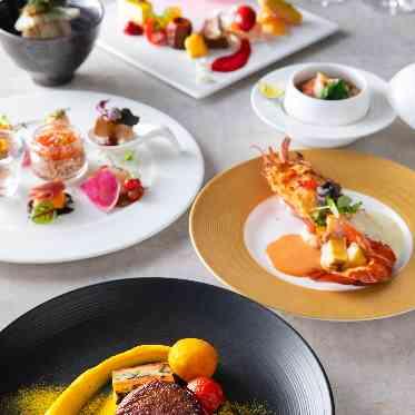 St. ヴァレンタイン福山/FIVESTAR WEDDING 人気のフレンチ料理コース。