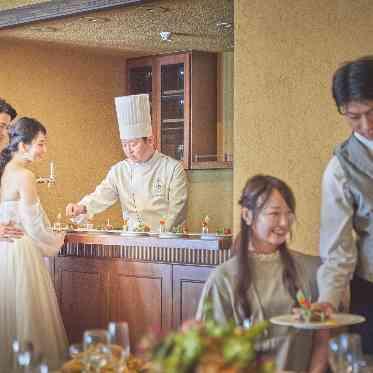 プリムローズ/FIVESTAR WEDDING 各会場にはバーカンを設置