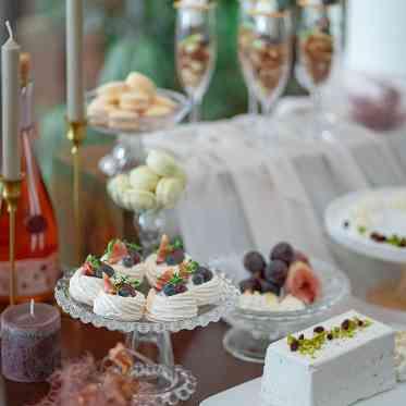プリムローズ/FIVESTAR WEDDING ゲストに人気のデザートブッフェ