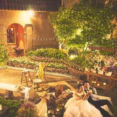 プリムローズ/FIVESTAR WEDDING ナイトウェディングも映える