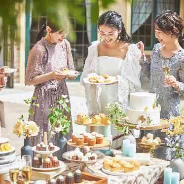 プリムローズ/FIVESTAR WEDDING 人気演出のデザートブッフェ