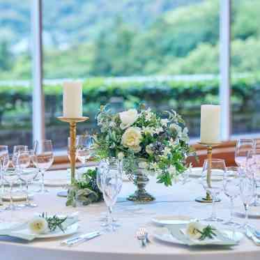 ウェスティン都ホテル京都 会場に合わせた、おふたりの世界感などオリジナルコーディネートが叶う