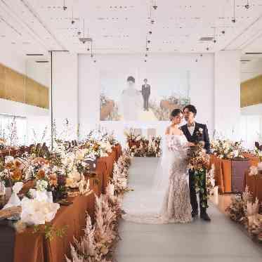 One O Five - Hilton Nagoya(ワン・オー・ファイブ ‐ ヒルトン名古屋) 暖かみと落ち着きを感じる宴内挙式が叶えられます