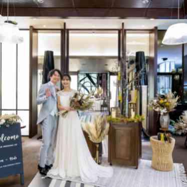 THE MORRIS 専用のエントランスやロビーもおふたり好みにコーディネート