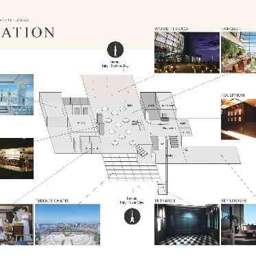 RESTAURANT LUKE with SKY LOUNGE(レストラン　ルーク　ウィズ　スカイラウンジ) ワンフロアまるごと貸切！チャペル・メインバンケット・テラス・受付まで全て揃う