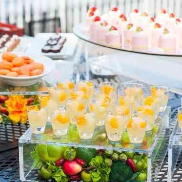 RESTAURANT LUKE with SKY LOUNGE(レストラン　ルーク　ウィズ　スカイラウンジ) カラフルなデザートは女性ゲストに好評♪