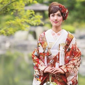 鮮やかな色打ちかけ