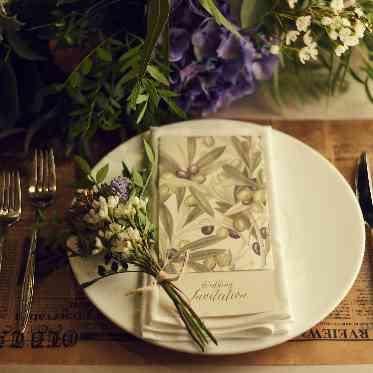 思いを結ぶ、花。