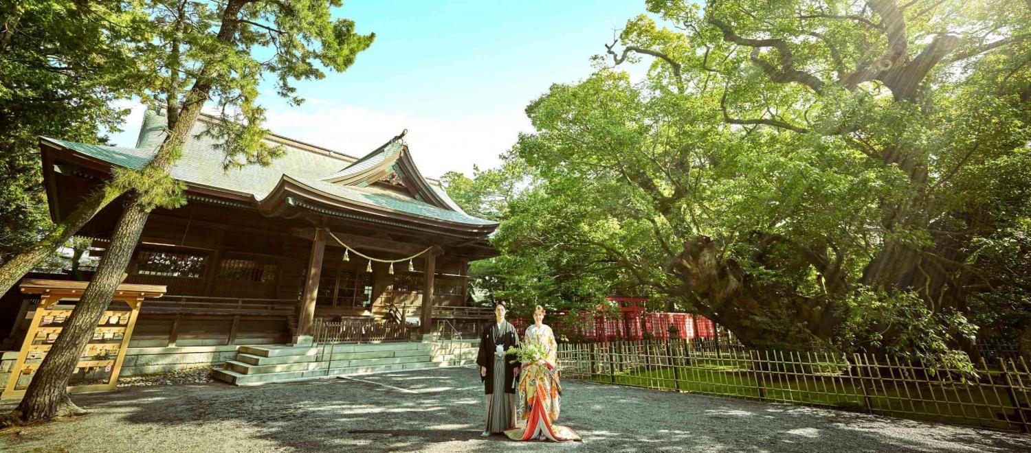 浜松八幡宮 楠倶楽部 外観