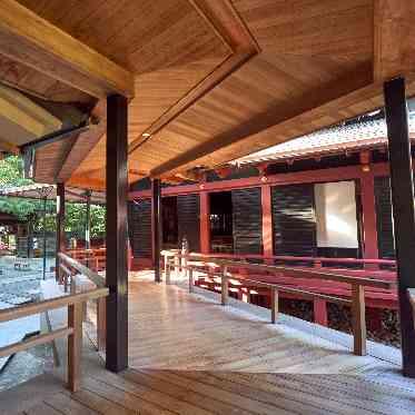 ANAインターコンチネンタルホテル東京 控室から本殿までも屋根付きバリアフリー完備で安心