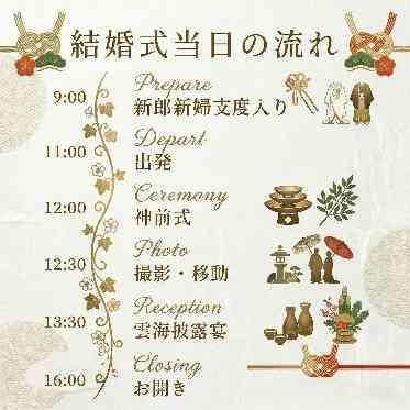 ANAインターコンチネンタルホテル東京 一日のスケジュール