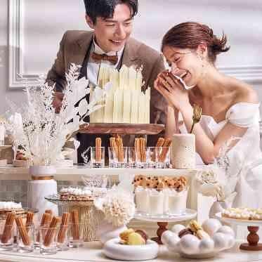 ウェディングスホテル・ベルクラシック東京 おふたり専門パティシエがおふたりだけの特別なデザートビュッフェをご用意いたします