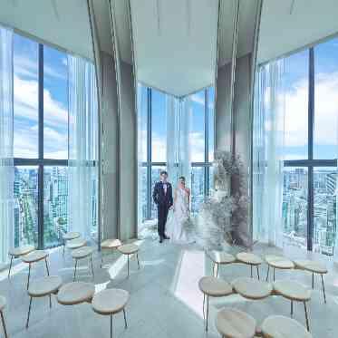 une osaka(ユヌ 大阪) 地上150ｍから見える眺望