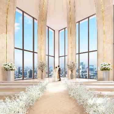 une osaka(ユヌ 大阪) 洗練された空間は、自然光が差し込み、様々な表情を見せてくれる。