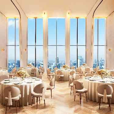 une osaka(ユヌ 大阪) 地上150mからのワイドビューは、訪れたゲストに驚きをもたらしてくれる。