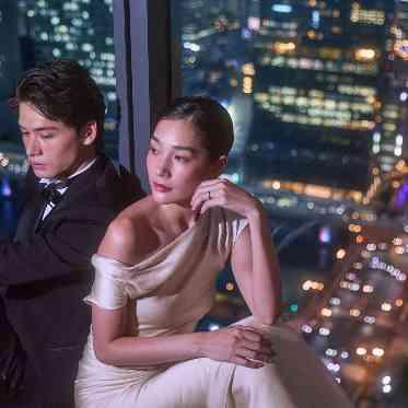 une osaka(ユヌ 大阪) 御堂筋エリアの夜景も一望