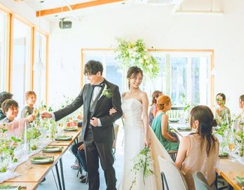 ヒーリングフォレストガーデン 披露宴会場の写真2