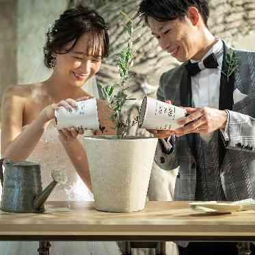 ザ コンチネンタル横浜 オリジナル人前式「プランティングセレモニー」