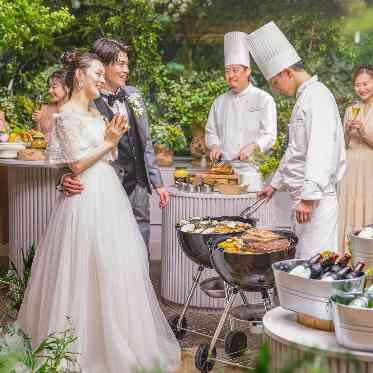 ザ コンチネンタル横浜 《最新演出》BBQウェディング*室内ガーデンで叶える他にはない演出を