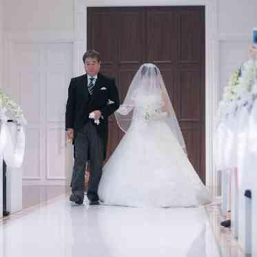 アヴァンセリアン 東京 AVANCER LIEN TOKYO お父さんと歩くバージンロード